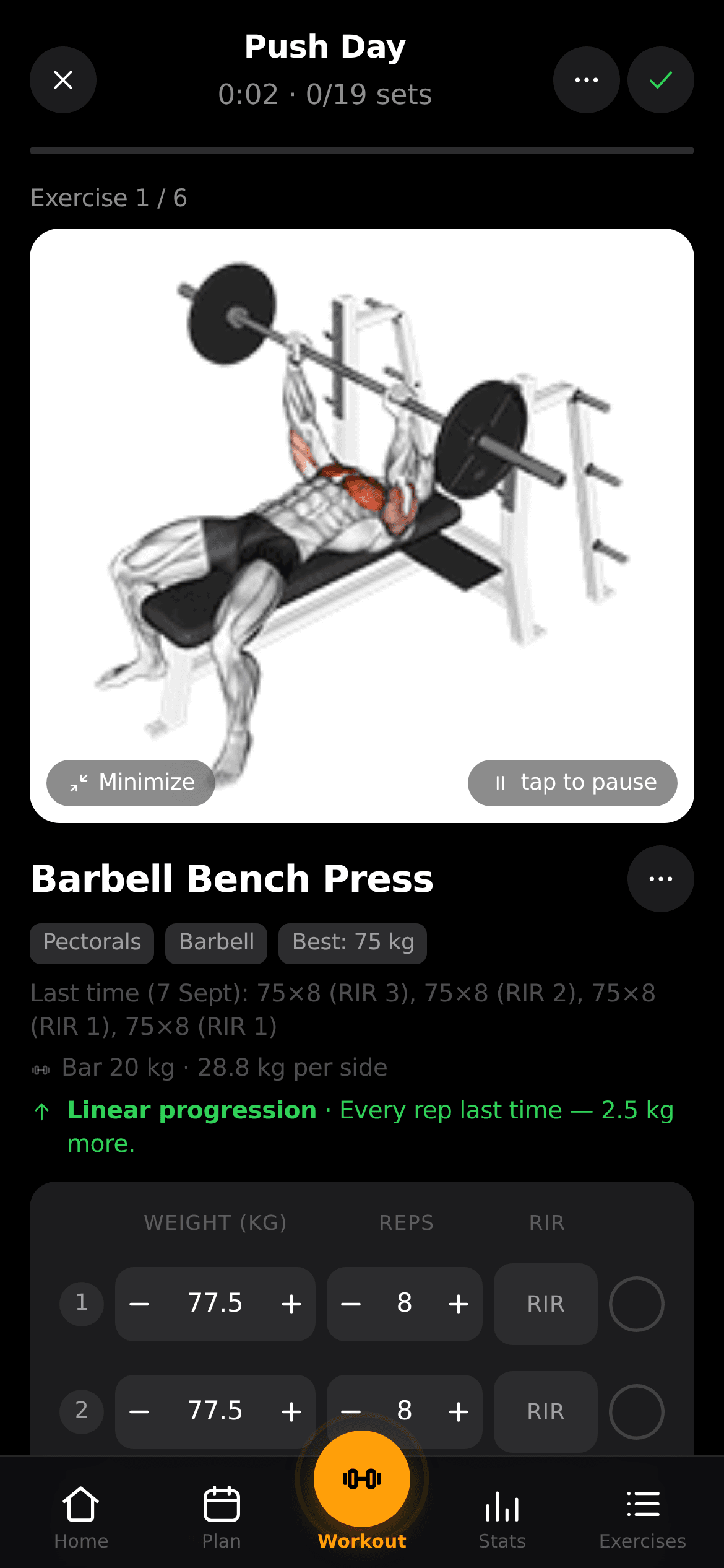 openGym interface preview from the official project
